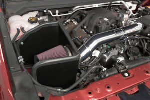 Chevrolet Colorado Performance Air Intake - K&N Engineering - Cold Air, Mandrel-Bent Aluminum, High-Flow Air Filter - `17-`18